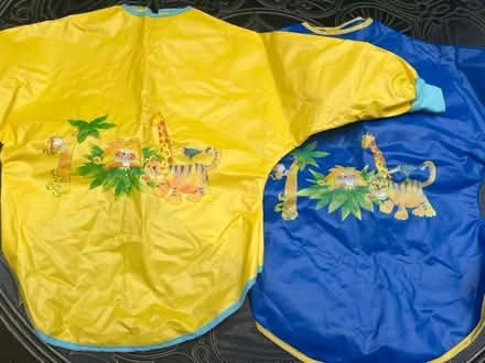 Photo of free 2 Painting apron for children, baby/ toddler art & craft (Surbiton KT6) #1