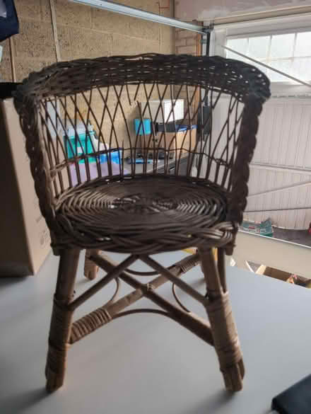 Photo of free Child wicker chair (Stoke Gifford) #1