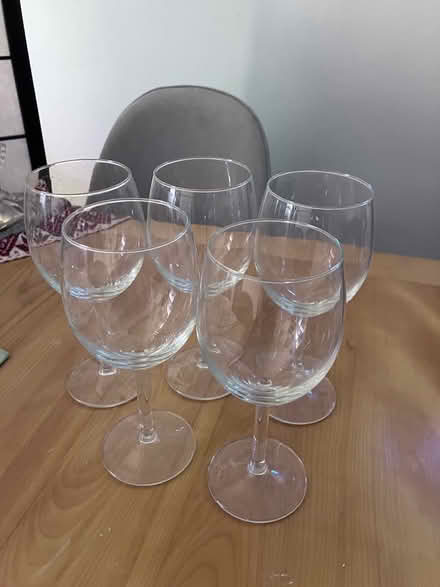 Photo of free 5 Wine Glasses (Takoma, DC) #1