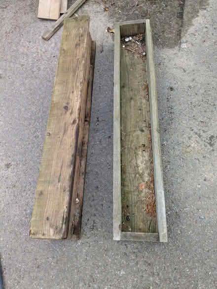 Photo of free 2x planter boxes made from decking (Winsley BA15) #3