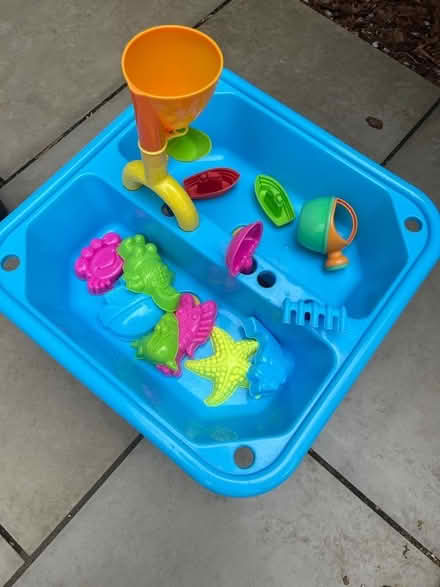 Photo of free Kids Sand table, bucket and spades (Bernards Heath AL3) #2