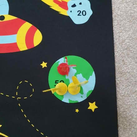 Photo of free Magnetic space dartboard (East Acton W3) #2