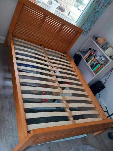 Photo of free Double Bed Frame and Mattress (St. Agnes TR5) #2