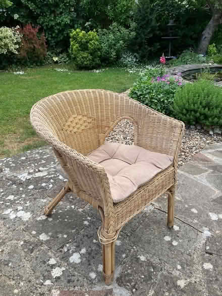 Photo of free Wicker chair (Cheltenham) #1