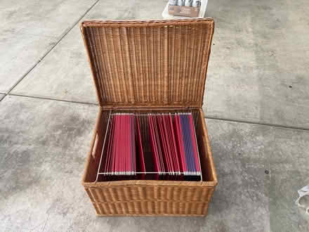 Photo of free Wicker File Box (Brentwood, Trilogy) #2