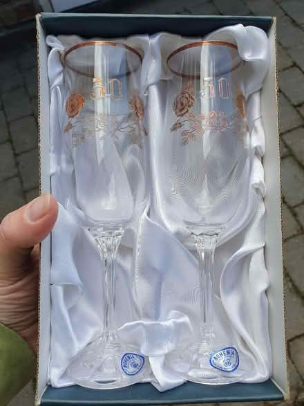 Photo of free 50th anniversary glasses (TS18 Grangefield) #1