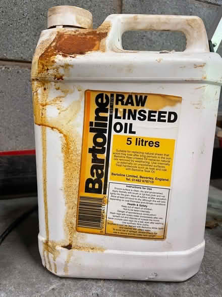 Photo of free Raw linseed oil (Appleby-in-Westmorland CA16) #1