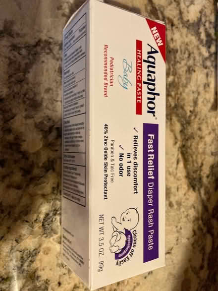 Photo of free Aquaphor diaper rash past (Sunnyvale near Ortega Park) #1