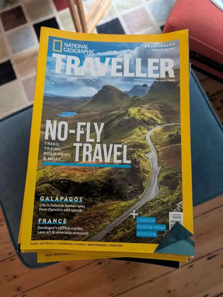 Photo of free National Geographic Traveller & Lonely Planet Traveller (Donnington Bridge OX4) #1