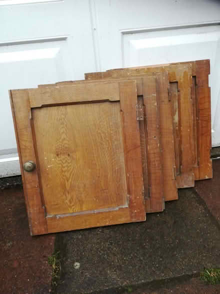 Photo of free Old pine cupboard doors (Tebay CA10) #1