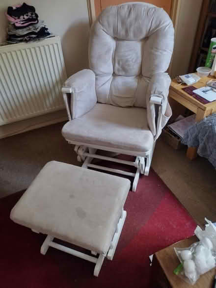 Photo of free Chair and footstool (Earlham NR5) #1