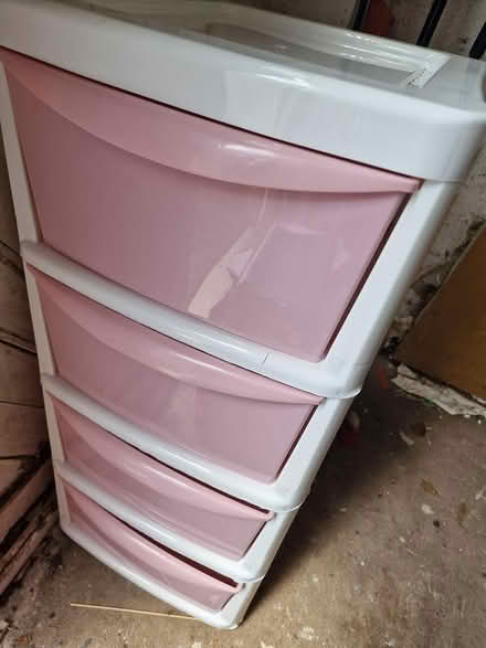 Photo of free Kids plastic drawers (RG4) #1