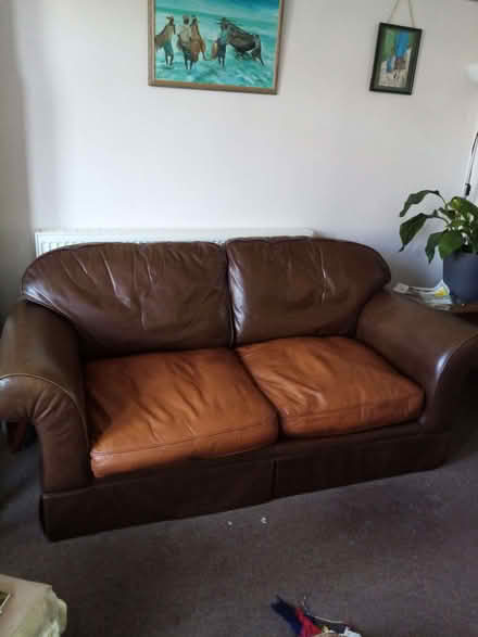 Photo of free Leather sofa (Southport PR8) #1