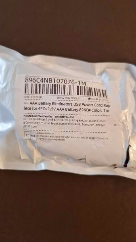 Photo of free AAA Battery Eliminator USB Power (Chelmsford CM1) #2