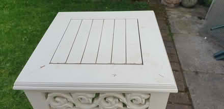 Photo of free Tall MDF Side Table for up cycling (Knebworth SG3) #3