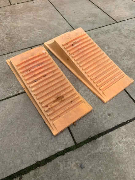 Photo of free Caravan / Motorhome Ramps (Churchdown GL3) #1