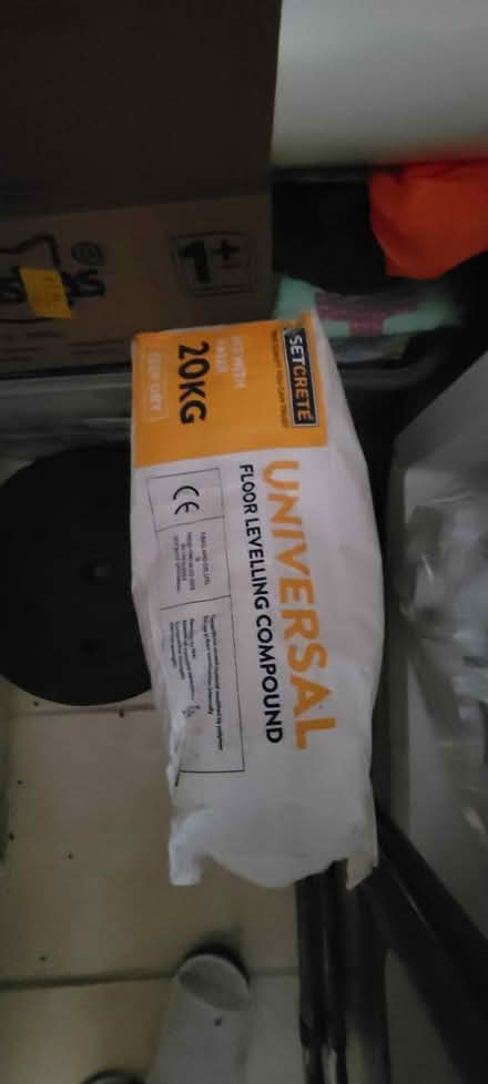 Photo of free Floor levelling compound (Marsh LA1) #1
