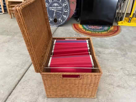 Photo of free Wicker File Box (Brentwood, Trilogy) #3