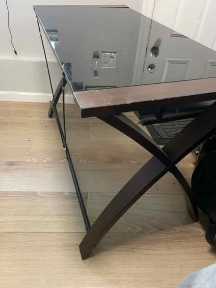 Photo of free Glass Top Desk (Palo Alto) #3