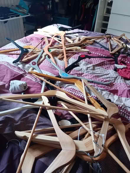 Photo of free Coat hangers (Chorlton Manchester) #1