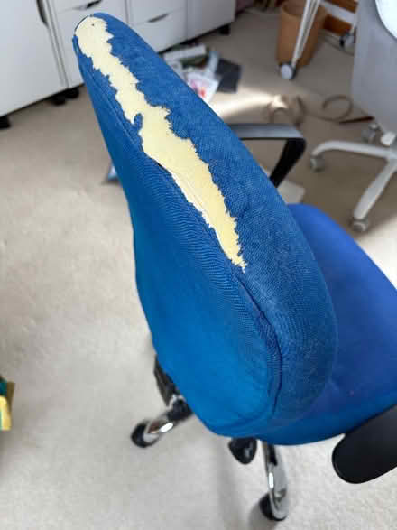 Photo of free Blue computer chair (Bury BL9) #3