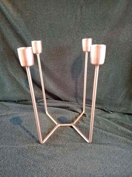 Photo of free Candle holder- gold (Vale LA1) #1