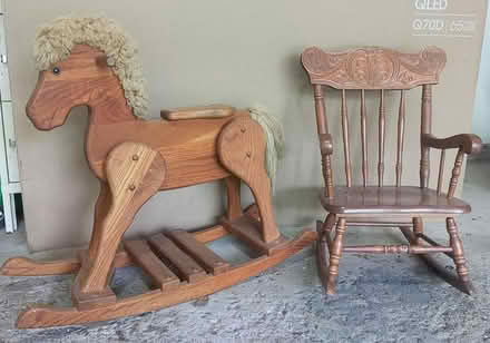 Photo of free Child's Rocking Chair & Horse (Near Mooseheart 60510) #1