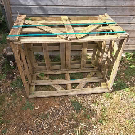 Photo of free Wooden pallet box (West kingsdown) #1