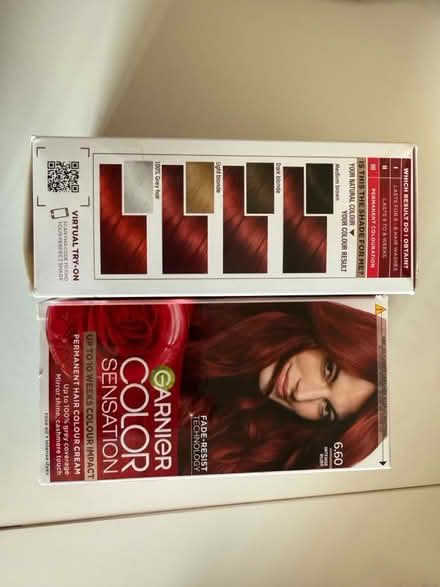 Photo of free Garnier intense ruby hair dye (PO21 Nyetimber) #2