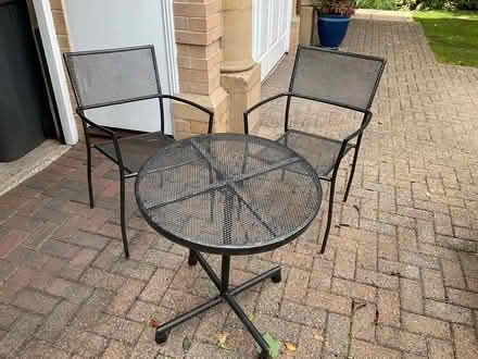 Photo of free Garden table and chairs (Bournemouth bh4) #1