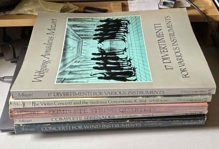 Photo of free Music scores: Mozart - teaching editions (Maidenhead SL6) #1