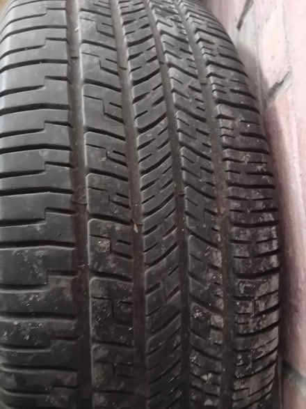 Photo of free Goodyear Tyre and alloy wheel (Blandford DT11) #2