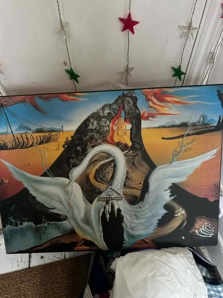 Photo of free Dali print on wood (SW11) #1