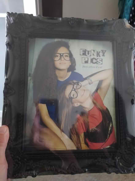 Photo of free Black plastic picture frame damaged (Walkley, S6) #1