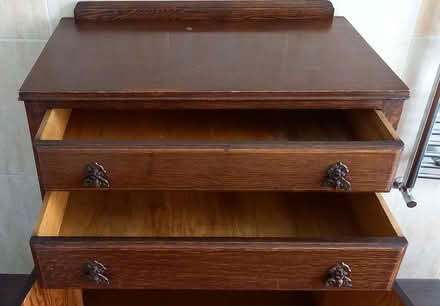 Photo of free Dark wood cabinet / drawers (Silverhill TN37) #2
