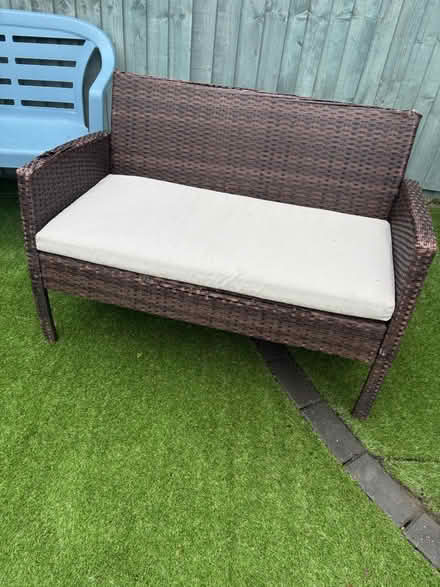 Photo of free Rattan bench (L36 Roby) #1