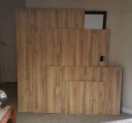 Photo of free 4 sheets of paneling (Kirkwood) #1
