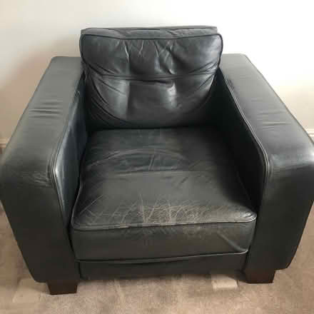 Photo of free Leather chair (Belper DE56) #1