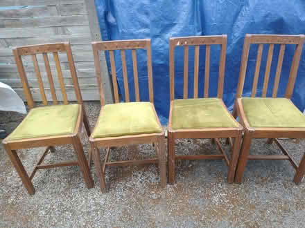 Photo of free 4 x Art Deco Chairs (Torrisholme LA4) #1