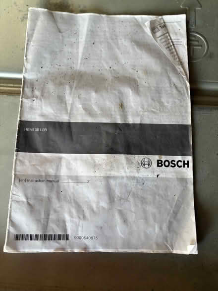 Photo of free Bosch integrated double oven (Kendal LA9) #3