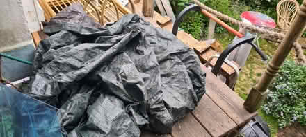 Photo of free Very large green tarp - used (ME1) #1