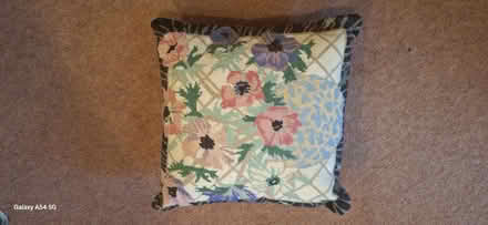 Photo of free Embroidered cushion. (Kendal LA9) #1
