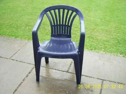 Photo of free Several plastic garden chairs, (Great Asby CA16) #1