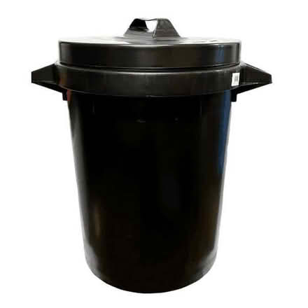 Photo of Outside standard sized dustbin with lid (GU14) #1