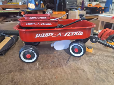 Photo of free Mini Red Wagons set (3) (Longview, Antioch 94509) #1
