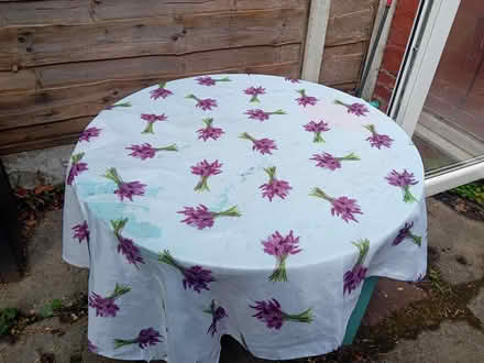 Photo of free Round wooden table (Didsbury) #1