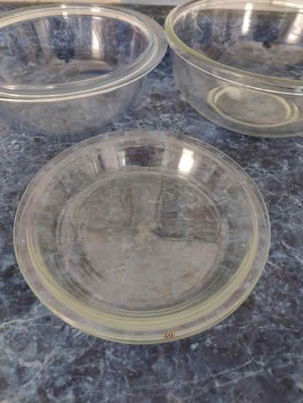 Photo of free Pyrex Mixing Bowls & Flan Dishes (Plymouth PL6) #1