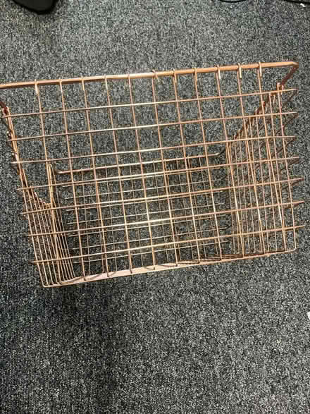 Photo of free Rose Gold decorative basket (Euston WC1H) #1