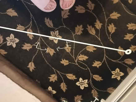 Photo of free Metal curtain rails (2) (Greystones) #2