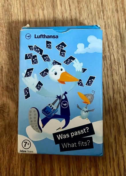 Photo of free Lufthansa playing cards children (W3) #1